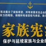 有关家族宪法的内容,你需要知道