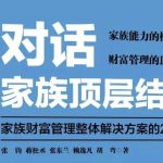 互为表里,成就中国家族的当下与未来——持续深度关注家族生态系统与家族力(之二)