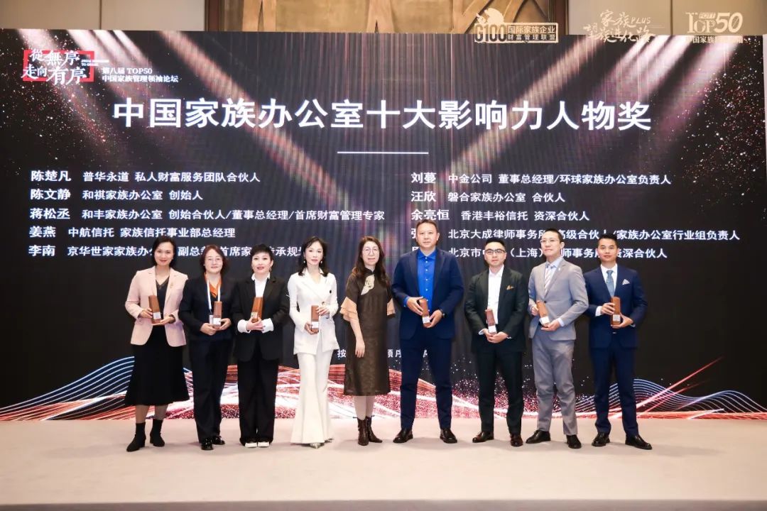 和丰家族办公室荣获“2023中国家族管理领袖TOP50榜单”多项殊荣 和丰家族办公室荣获“2023中国家族管理领袖TOP50榜单”多项殊荣
